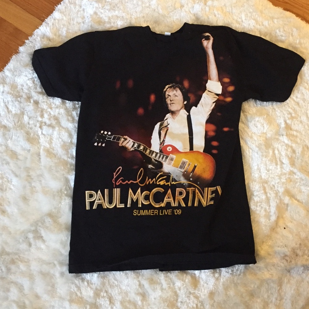 Paul McCartney Summer Live’09 Tour T-shirt - MED